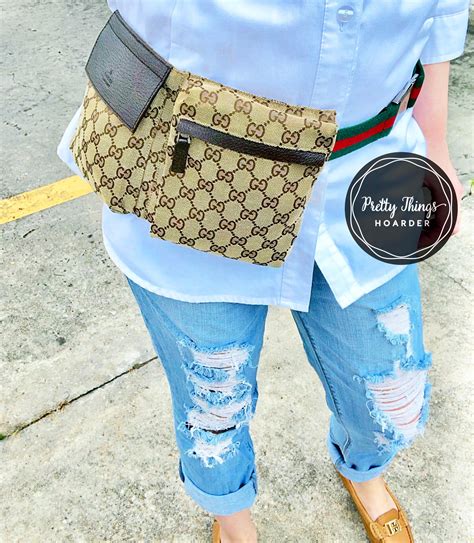 fancy fanny pack gucci|Gucci fanny pack ioffer.